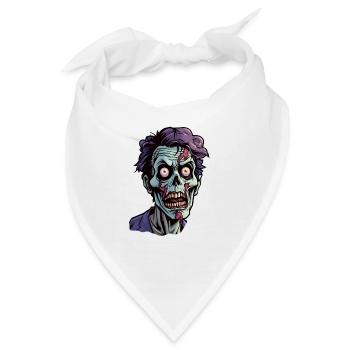 Zombie - Bandana - Weiß - Vorne