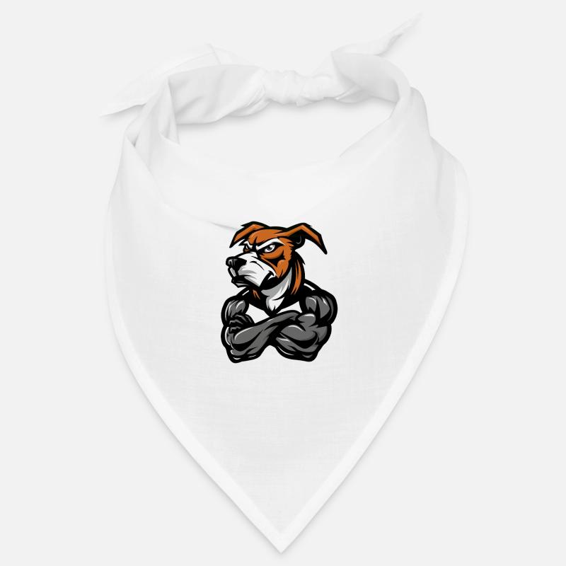 Jack Russel Terrier Chien Muscles Musculation Bandana