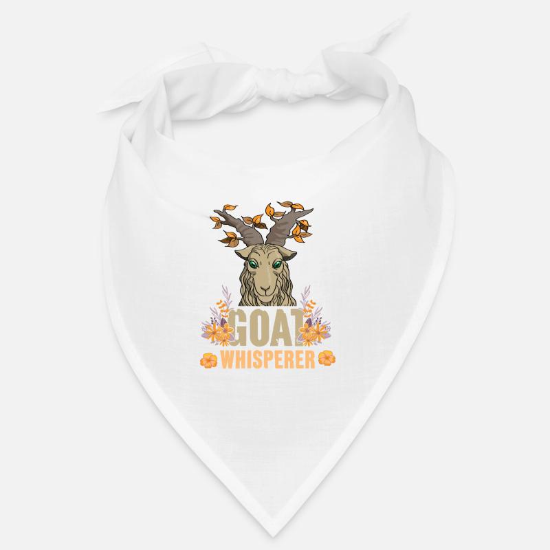 Chuchoteur de chèvre drôle de chèvre Bandana