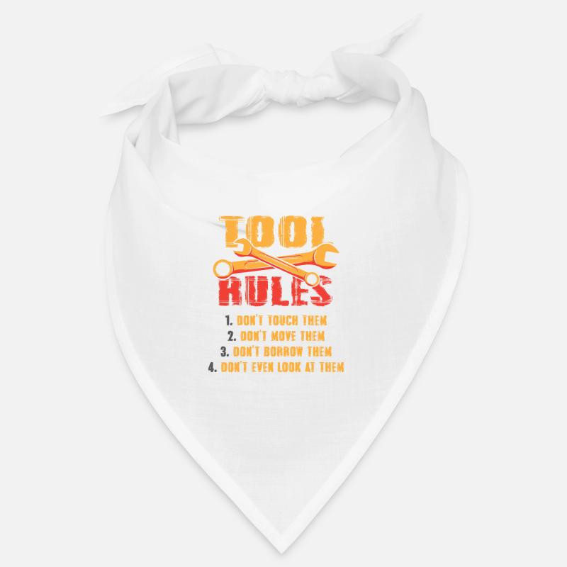 Funny Tools Rules Toolmaker Mechanic Bandana