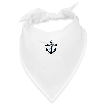 Elbe Pirat - Bandana - Weiß - Vorne