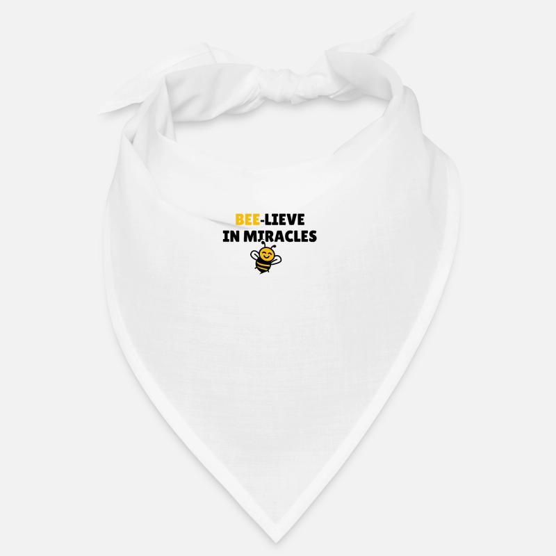 Bee-lieve in miracles Bandana