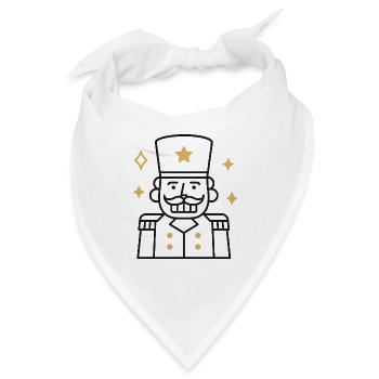 Nussknacker Sternenheld - Bandana - Weiß - Vorne