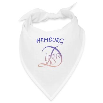 Hamburg Digga - Bandana - Weiß - Vorne