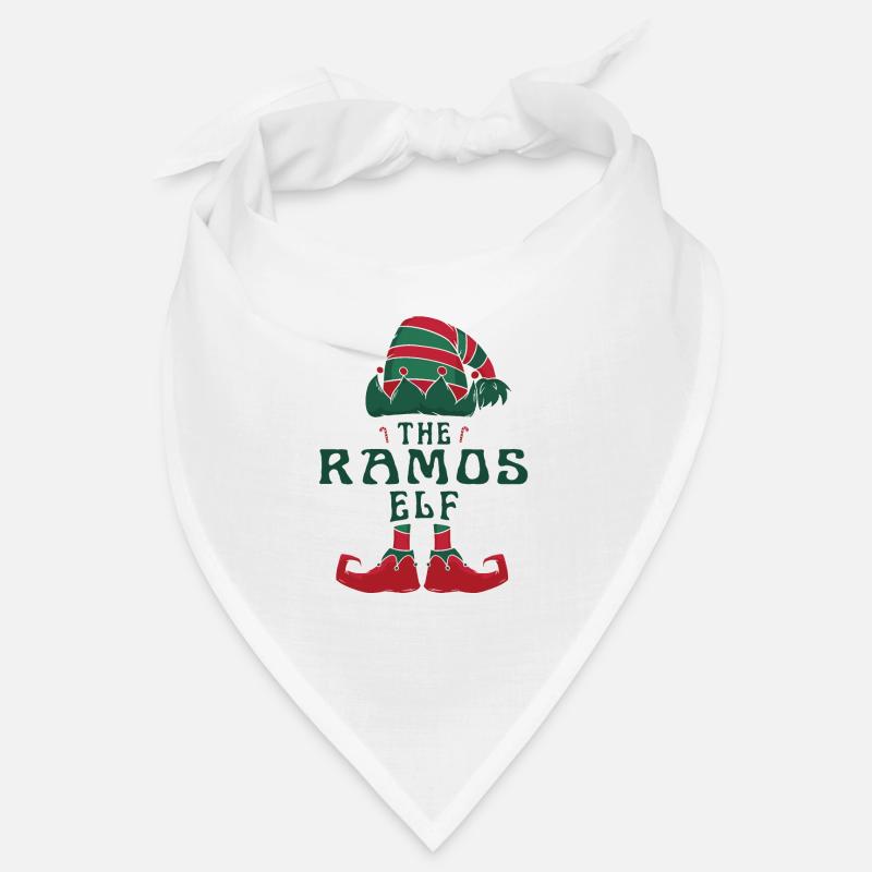 Le pyjama Ramos Elf pour des vacances de Noël amusantes Bandana
