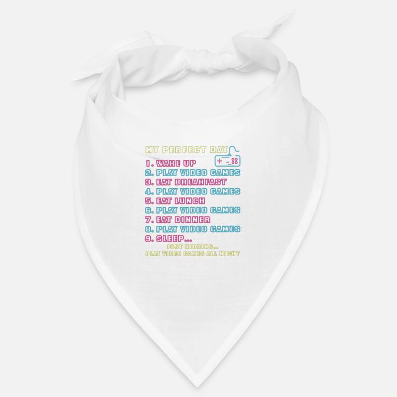 Mein perfekter Tag Videospiele für Mädchen, Jungen oder Bandana