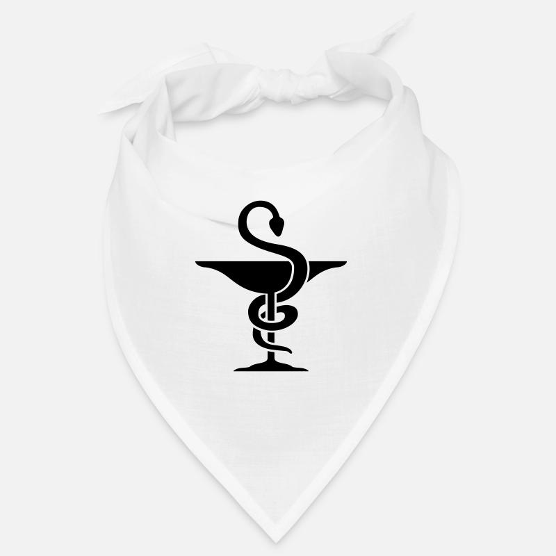Pharmacy - Bandana - white