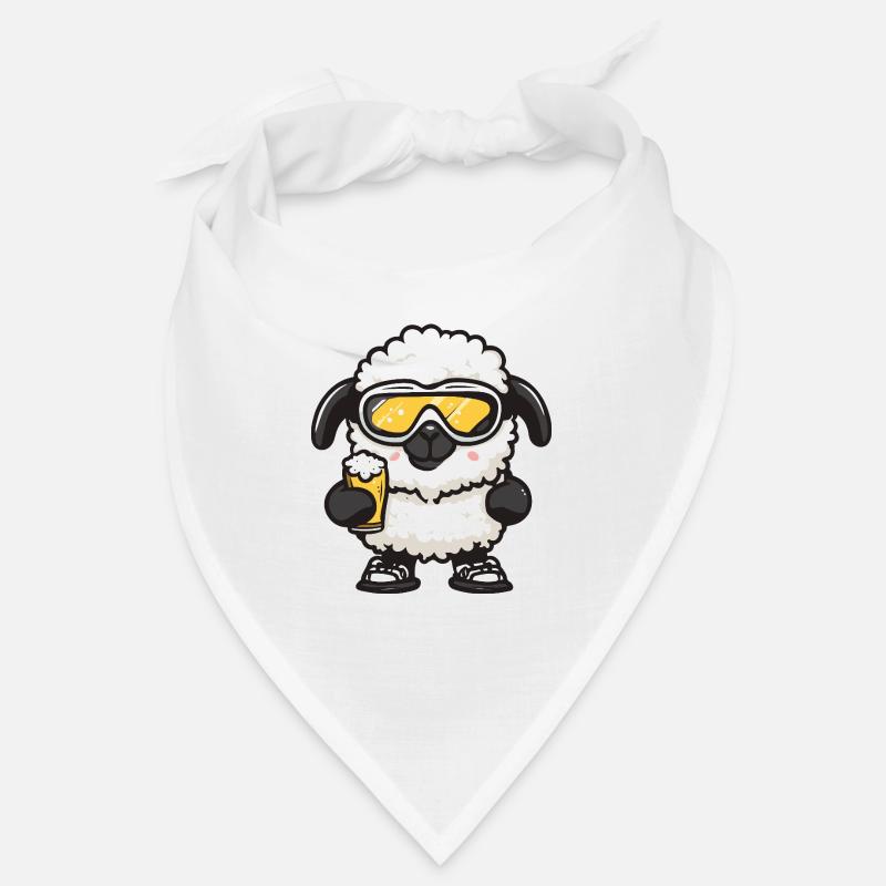 Sheep Après Ski Beer Comic Bandana