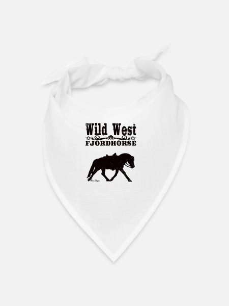 Western Fjordpferd - Bandana - Weiß - Vorne
