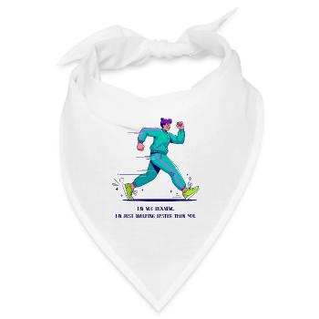 Speed-Walker - Bandana - Weiß - Vorne