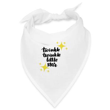 süße Babysprüche Babykleidung Kinderkleidung - Bandana - Weiß - Vorne
