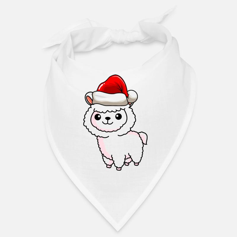 Alpaka Comic Weihnachten Bandana