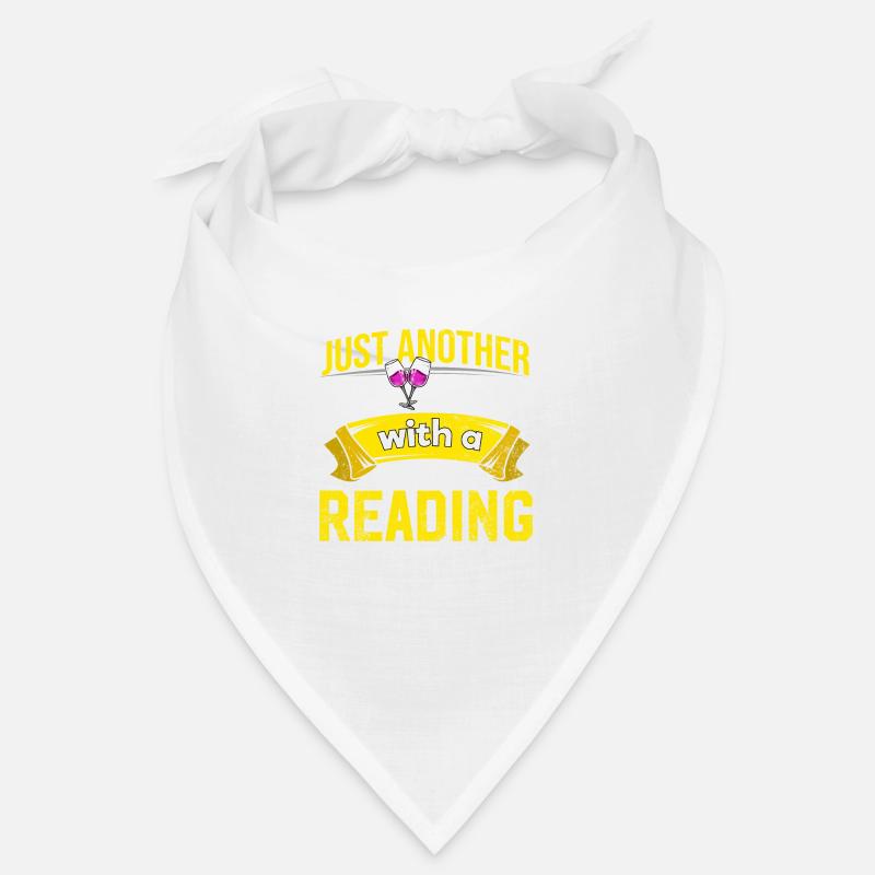Wine drinkers with a reading problem Wine lover funny C Bandana