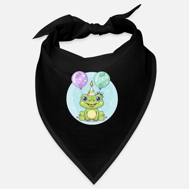 Frosch Geburtstag Baby Bandana