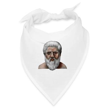 Platon Griechischer Philosoph - Bandana - Weiß - Vorne