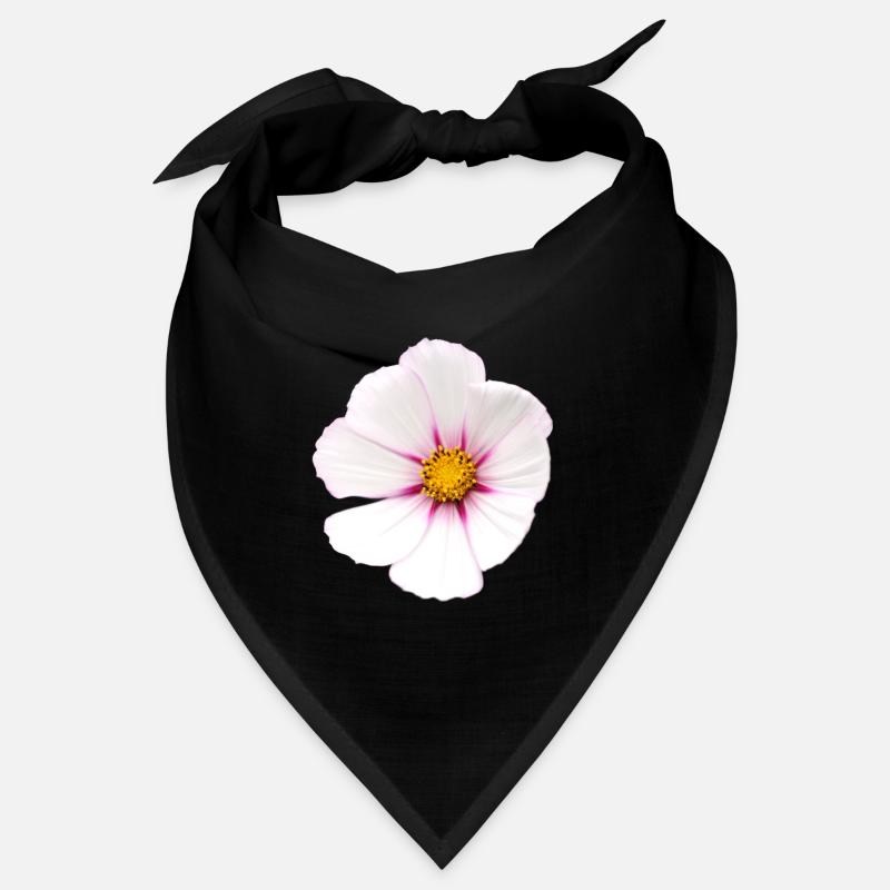 Fleur blanche Cosmea Bandana