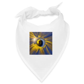 Die Ukraine wartet auf Frieden - Bandana - Weiß - Vorne