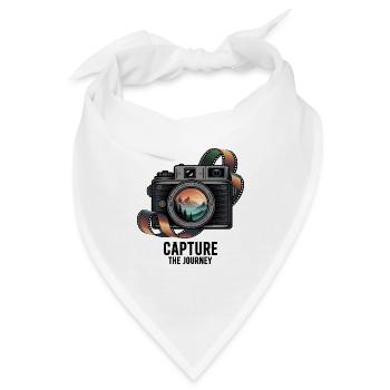Capture the Journey - Bandana - Weiß - Vorne