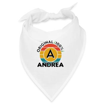 Andrea - Bandana - Weiß - Vorne