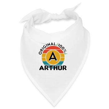Arthur - Bandana - Weiß - Vorne