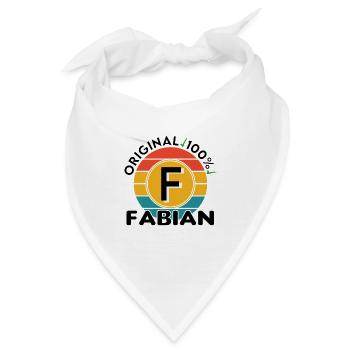 Fabian - Bandana - Weiß - Vorne