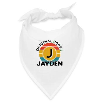 Jayden - Bandana - Weiß - Vorne