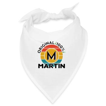 Martin - Bandana - Weiß - Vorne