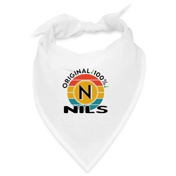 Nils - Bandana - Weiß - Vorne