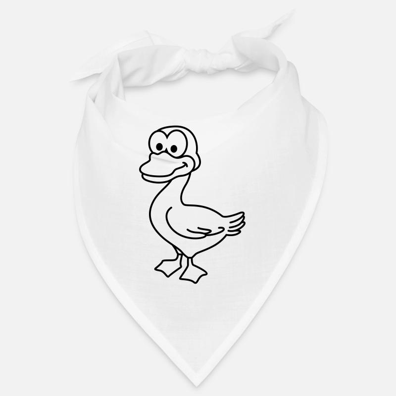 Duck Comic Animal Bandana
