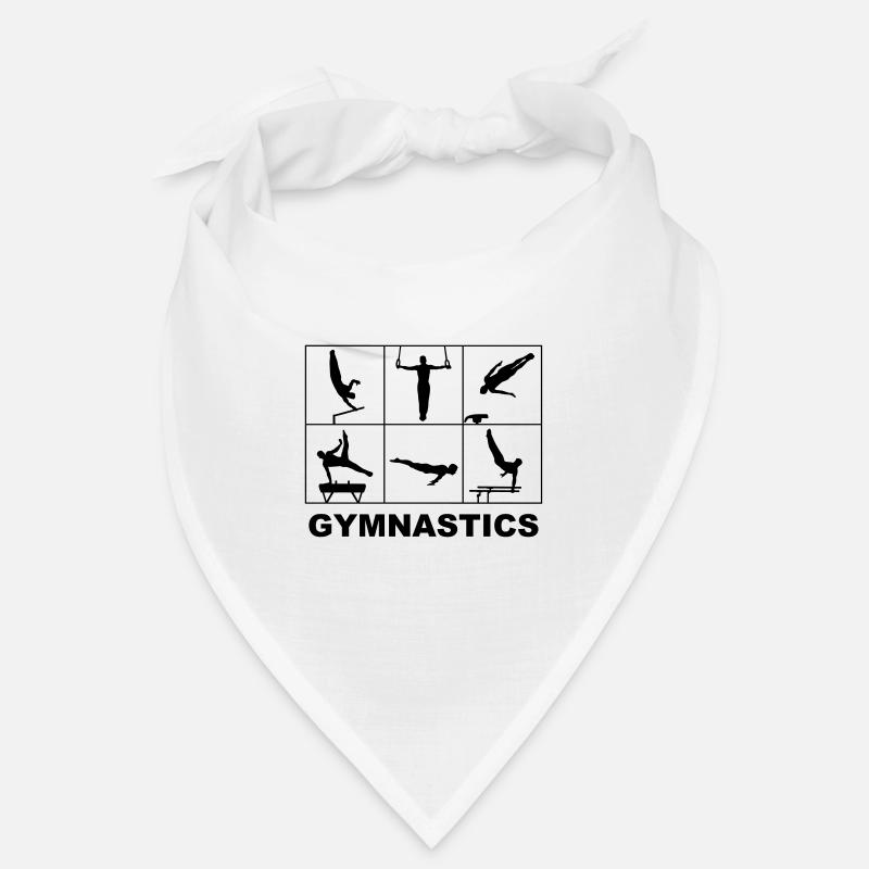 Turnen, Gymnastics Men - Bandana - Weiß