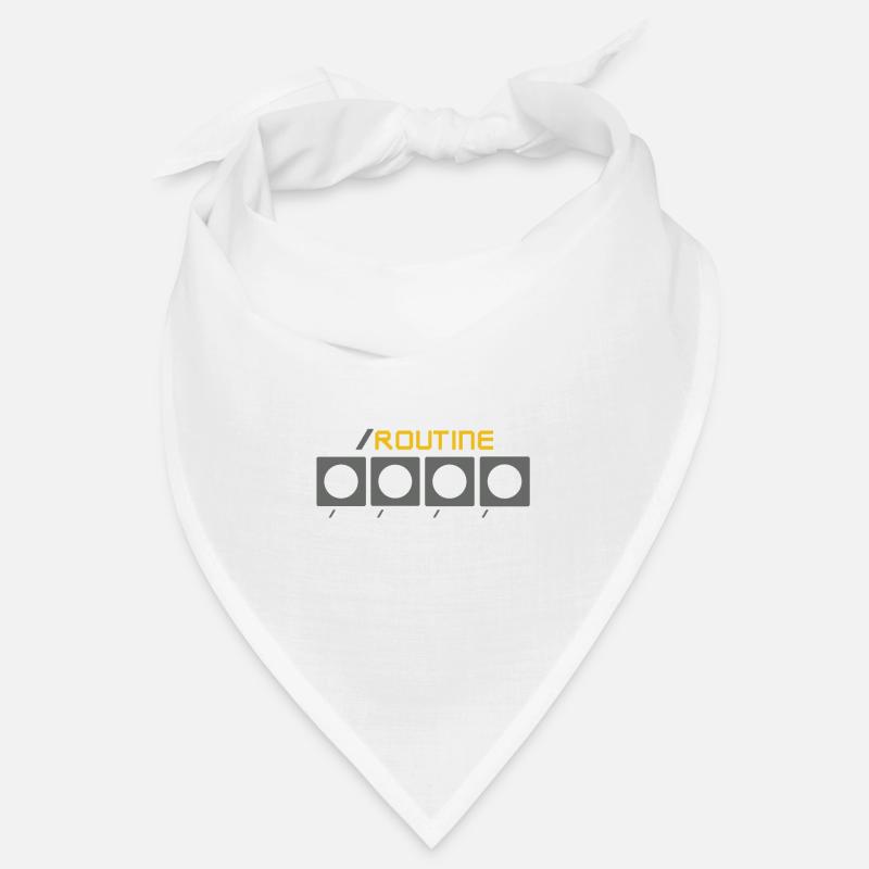 Eat Sleep Code Repeat IT routine Bandana