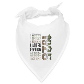 Limited Edition seit 1925 Geburtstag Vintage 1925 - Bandana - Weiß - Vorne
