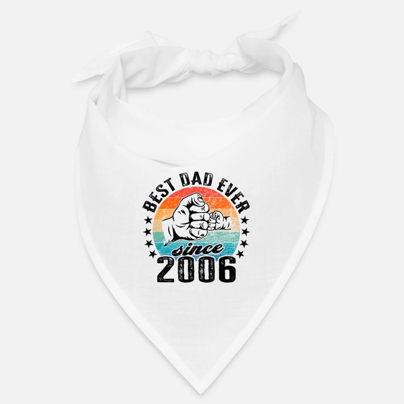 Bester Papa der Welt seit 2006 Vatertag Bandana