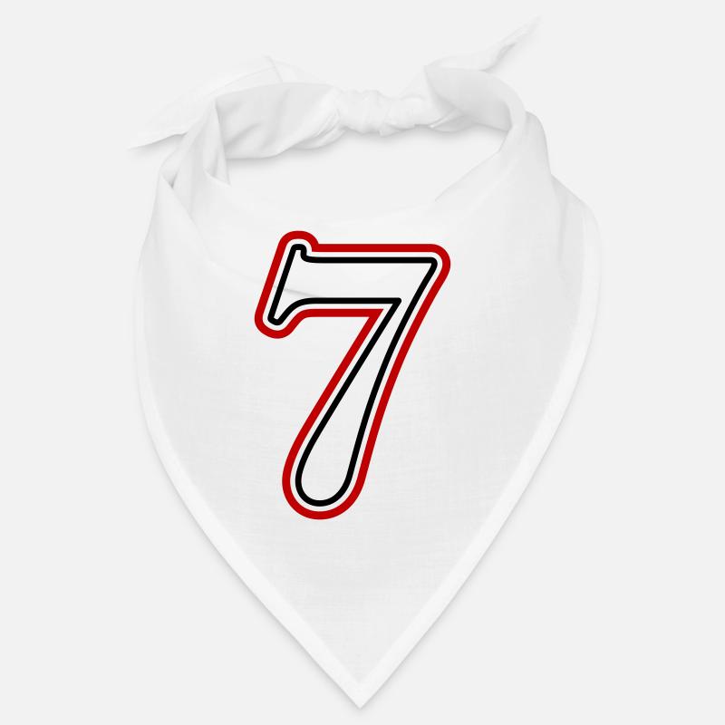 7 Numéro de numéro Bandana