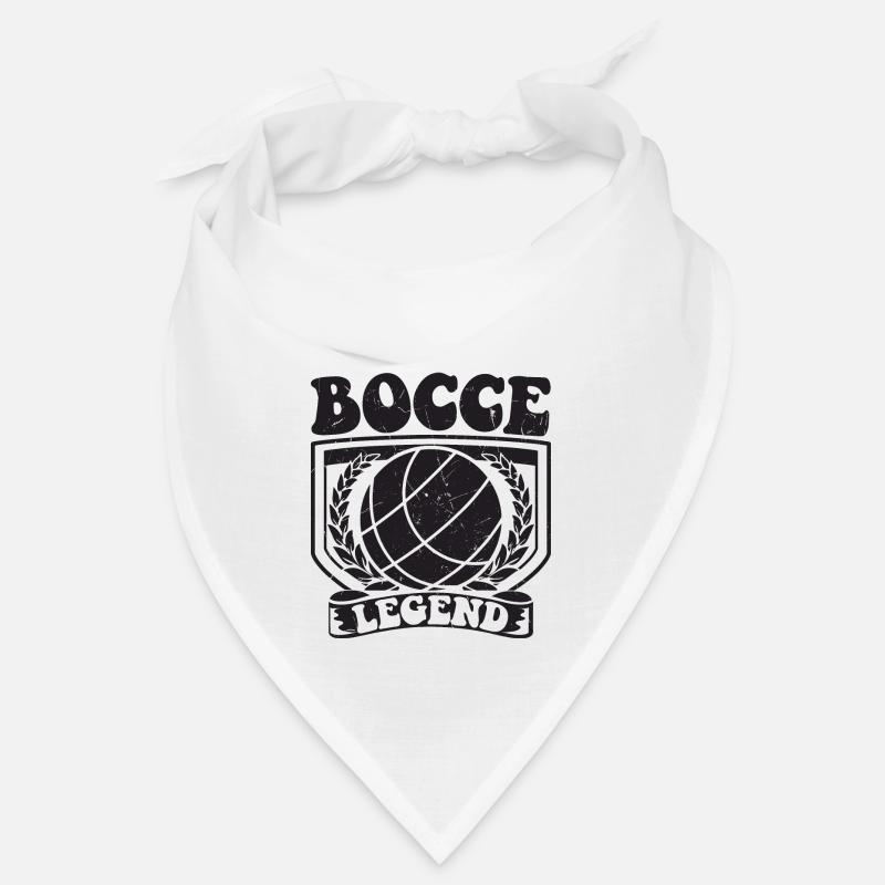 Bocce Legend Spruch Bocce Ball mit Jack Bocci Bandana