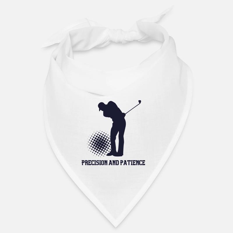 Golf precision and patience Bandana