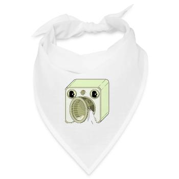 MASCHINE - Bandana - Weiß - Vorne