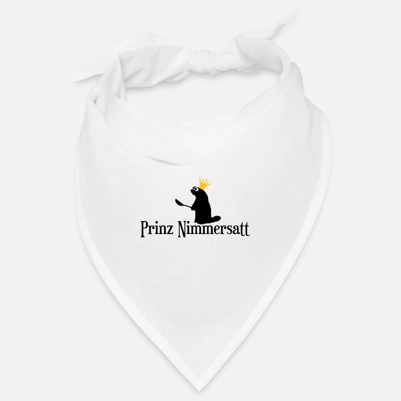 Prinz Nimmersatt mit Krone Bandana