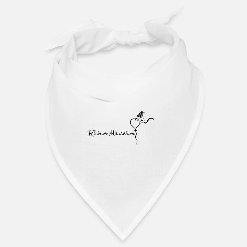 Maus kleines Mäuschen auf Luftballon Bandana