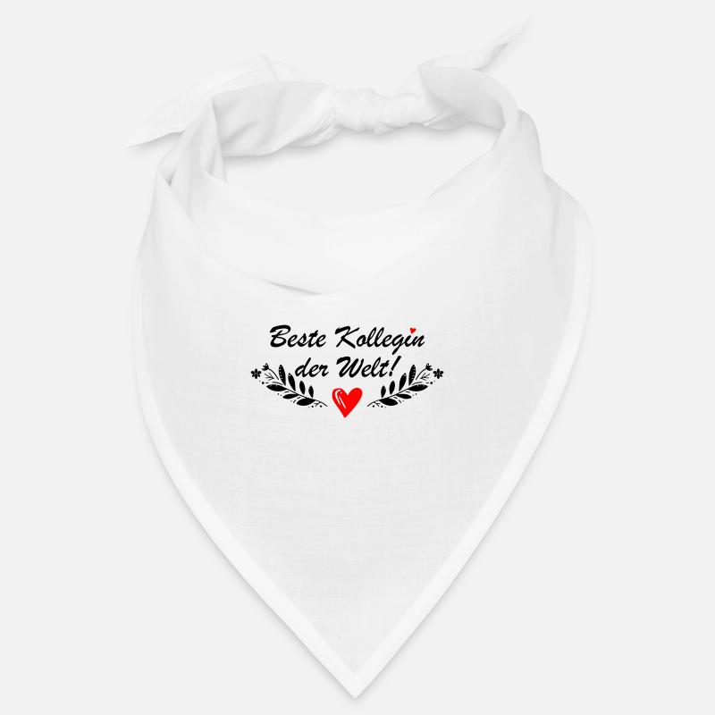 Beste Kollegin der Welt Herz Bandana