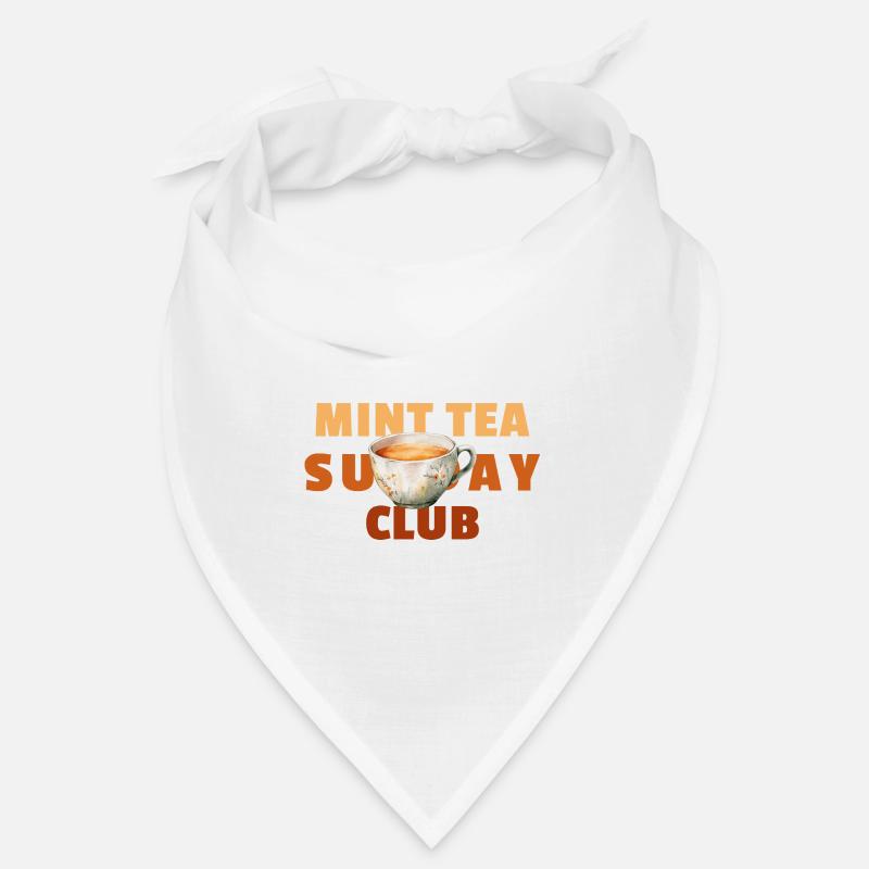 Mint Tea Sunday Club - Fun Mint Tea Bandana