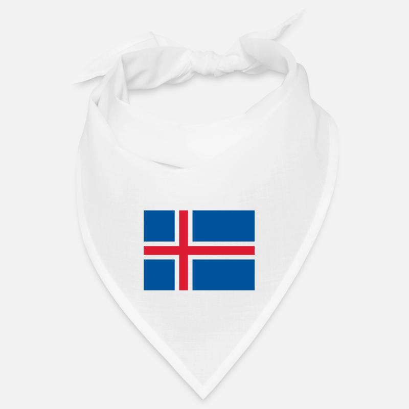 Drapeau de l'Islande Bandana