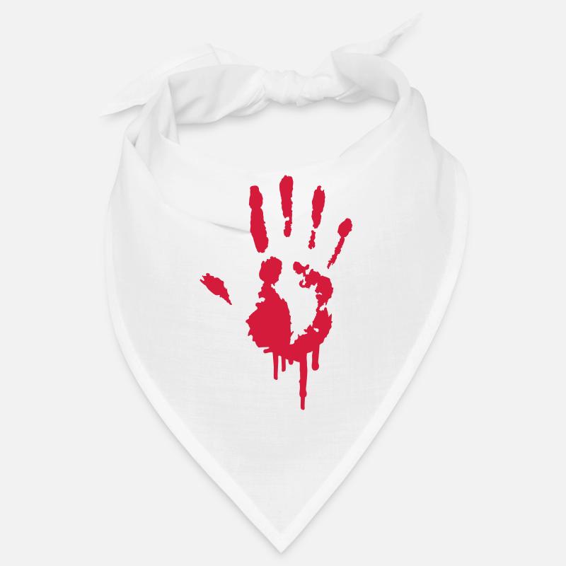 Une empreinte de la main Graffiti Bandana