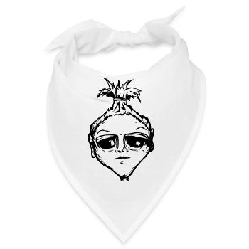 Freaky Weekend is coming GIRLS only - Bandana - Weiß - Vorne