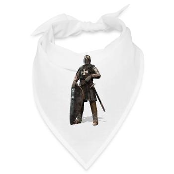 Ritter - Bandana - Weiß - Vorne