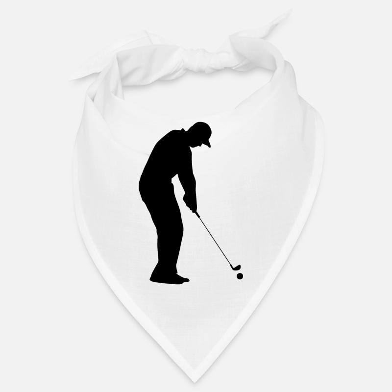 Golf Golfer Golfspieler Golfplatz Bandana