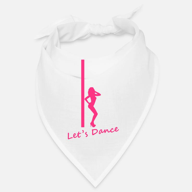Pole Dance - Bandana - blanc