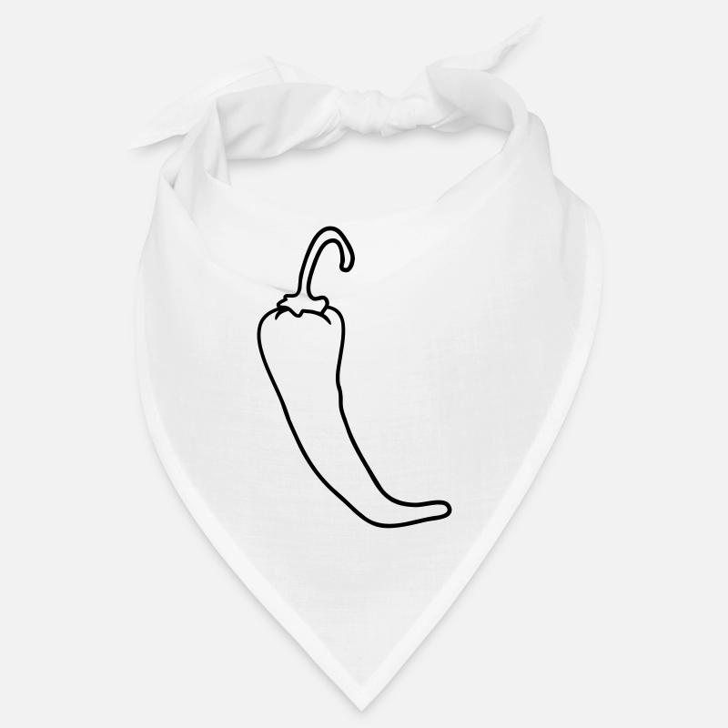 Les piments Chili chaud chaud Bandana