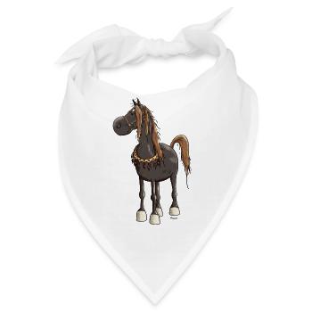 Pfiffiges Araber Pferd - Araber - Bandana - Weiß - Vorne