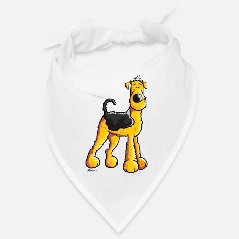 Doux Airedale Terrier Bandana